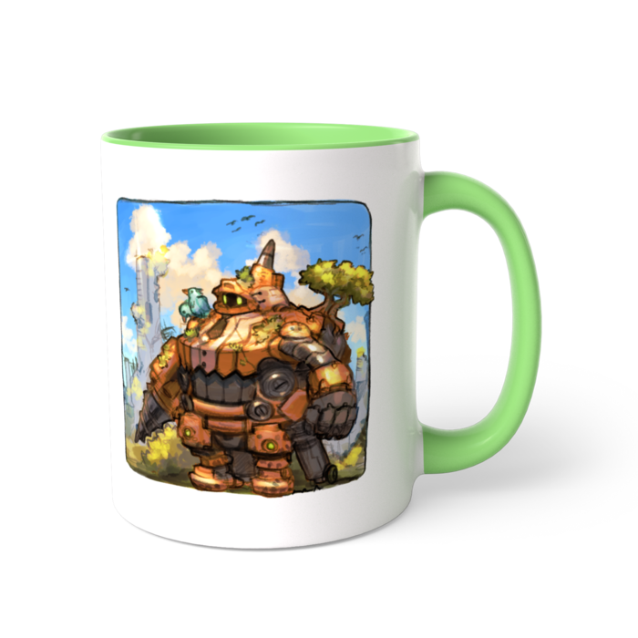 ツートンカラーマグカップ - 直径 8.2cm / 高さ 9.5cm