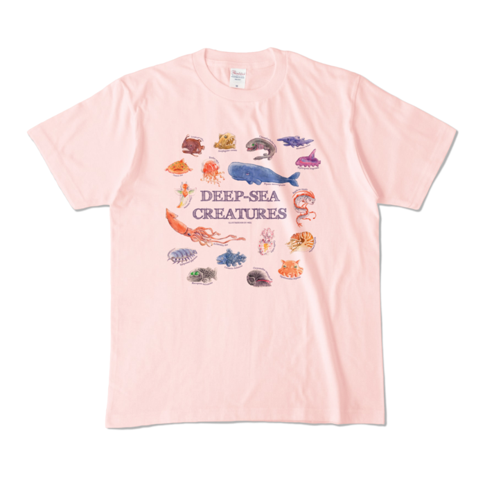 カラーTシャツ - M - ライトピンク (淡色)
