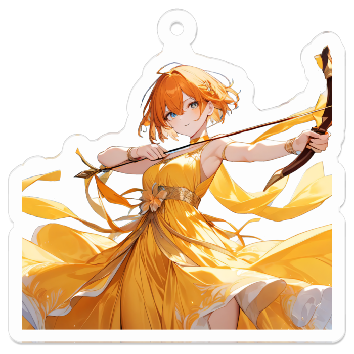 アクリルキーホルダー - 50 x 50 (mm)