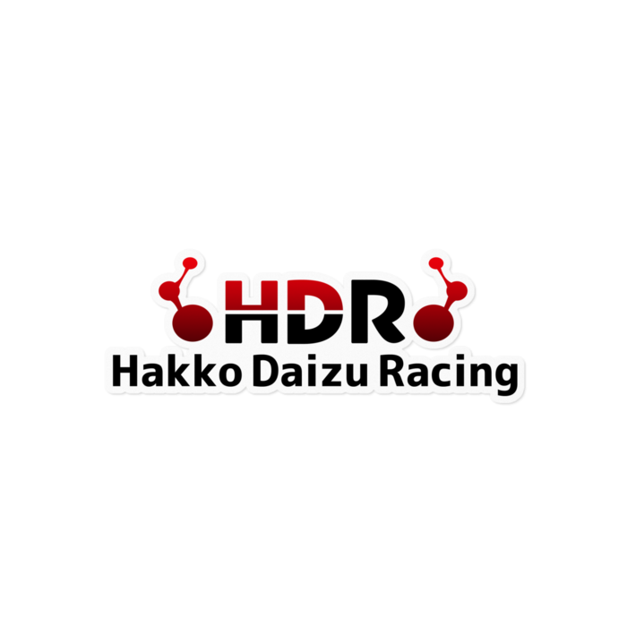 ステッカー(ホワイト) - 160 x 160 (mm)(1)