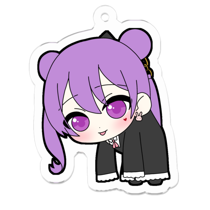 アクリルキーホルダー（コーティング） - 50 x 50 (mm)(2)