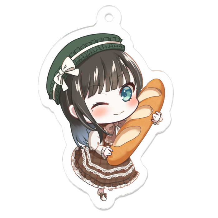 アクリルキーホルダー - 50 x 50 (mm)(1)