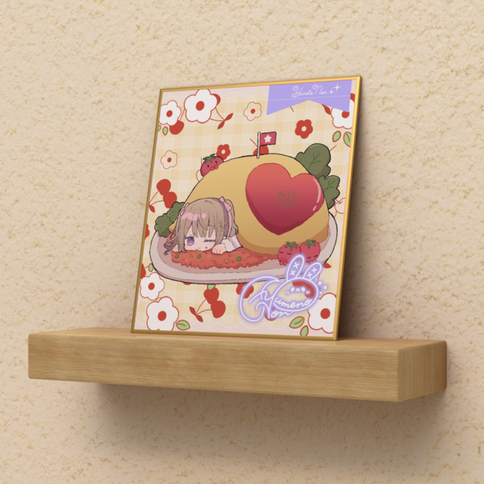 色紙 - ミニ（H135 × W120mm）