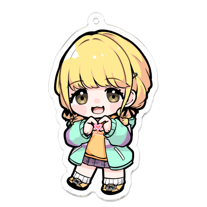 アクリルキーホルダー - 70 x 70 (mm)