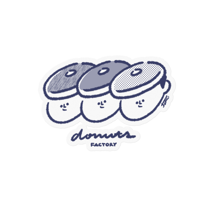 ステッカー - 100 x 100 (mm)