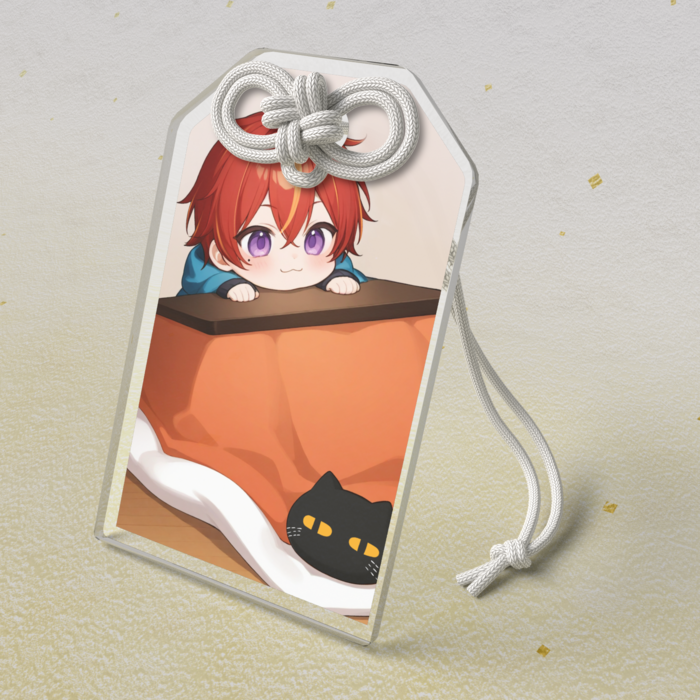 アクリルお守り - 50 × 80mm