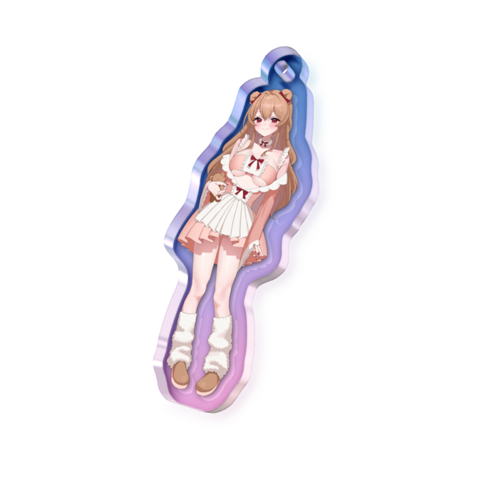 オーロラアクリルキーホルダー - H50mm