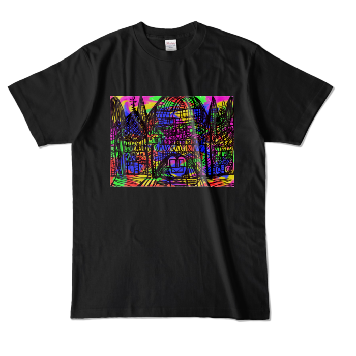 カラーTシャツ - L - ブラック (濃色)