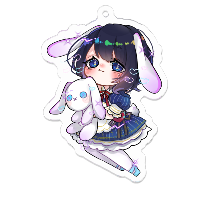 アクリルキーホルダー - 70 × 70 (mm)