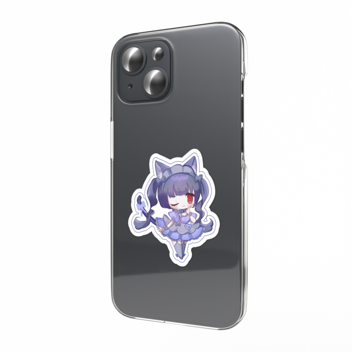コンカフェメイドスマホステッカー