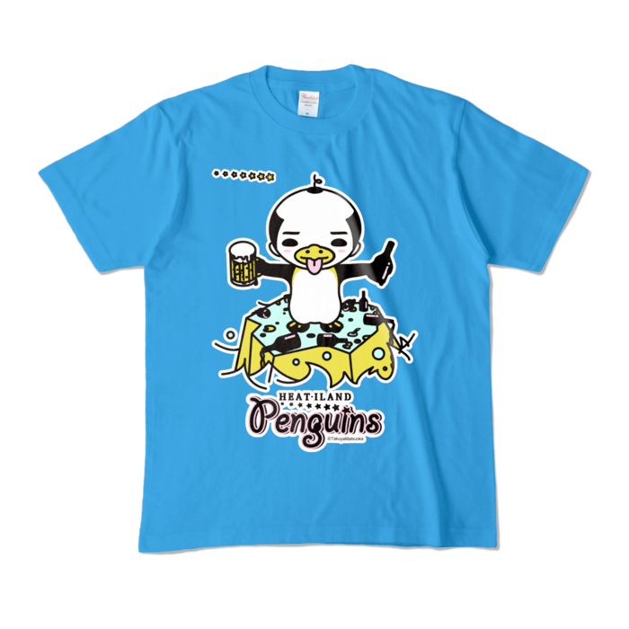 カラーTシャツ - M - ターコイズ (濃色)