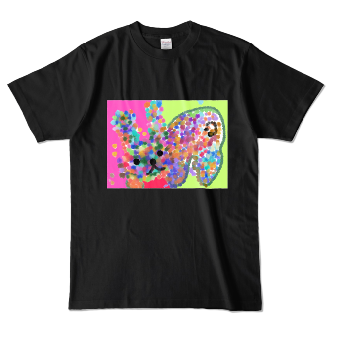 カラーTシャツ - L - ブラック (濃色)