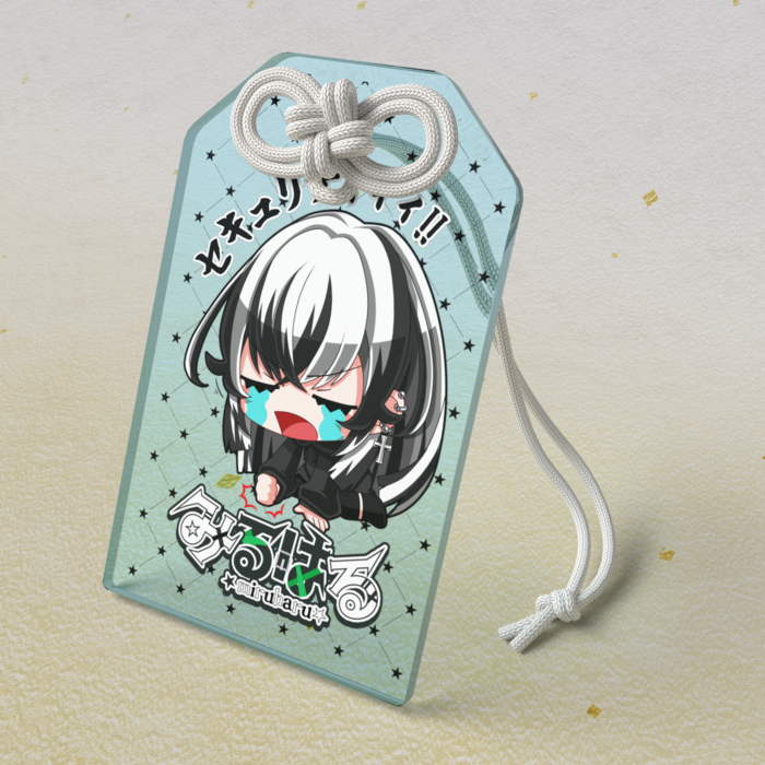 アクリルお守り - 50 × 80mm
