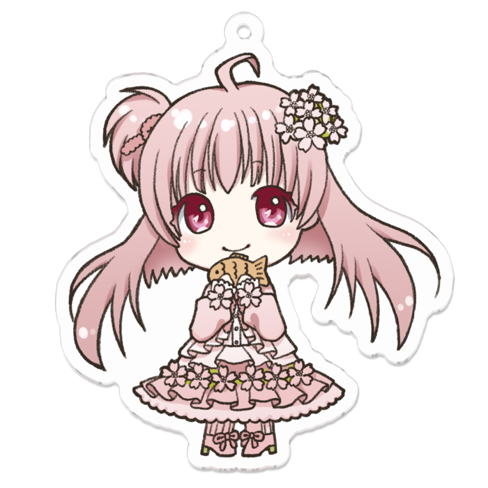 アクリルキーホルダー - 70 x 70 (mm)