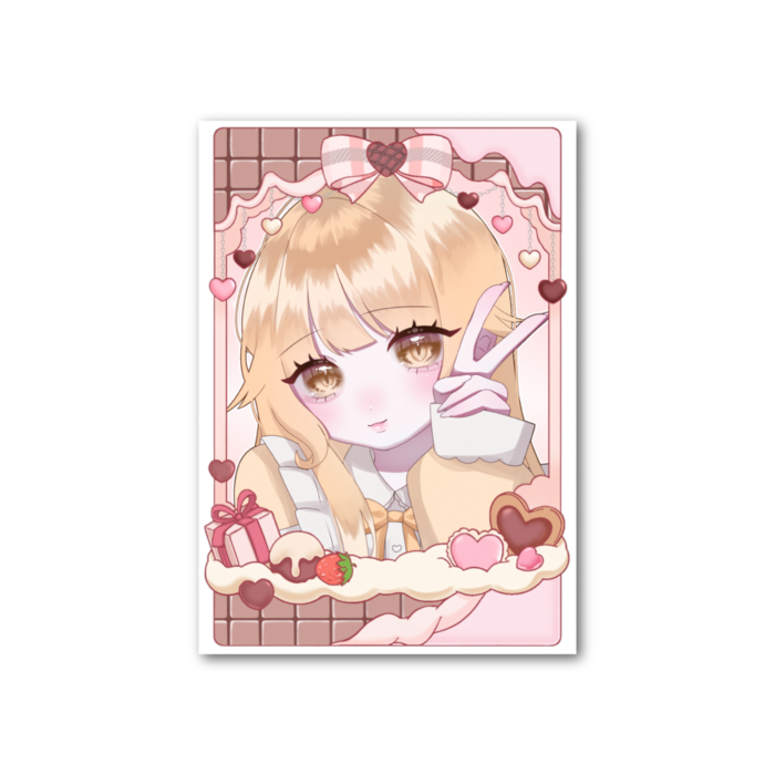 フォト風カード - 縦 - 片面