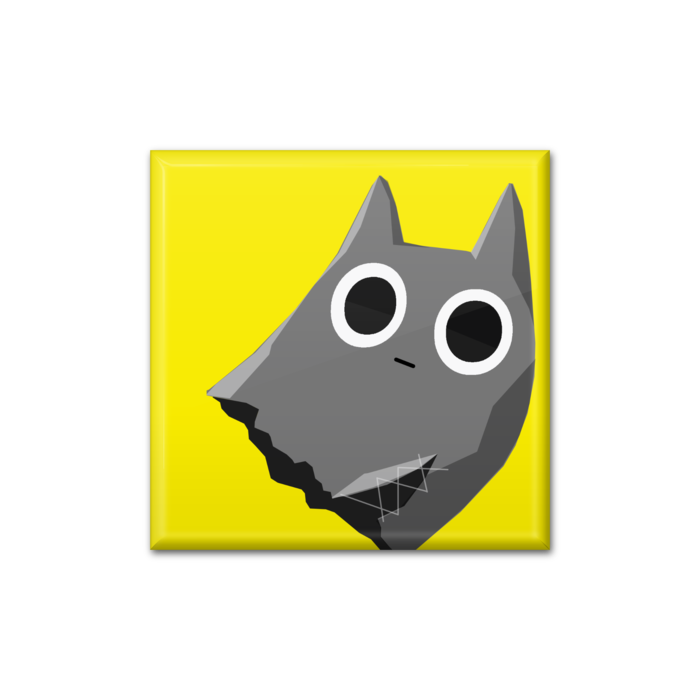 缶バッジ - 四角形40mm