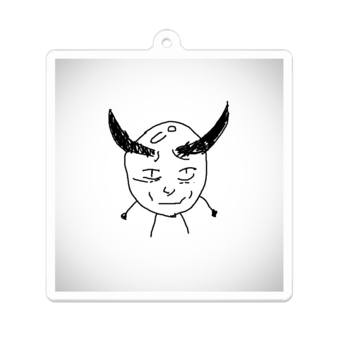 アクリルキーホルダー - 70 x 70 (mm)