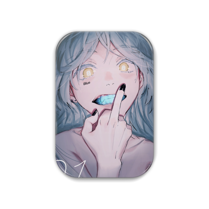 缶バッジ - 角丸 51x76mm