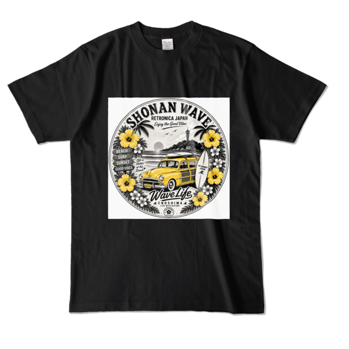 カラーTシャツ - L - ブラック (濃色)