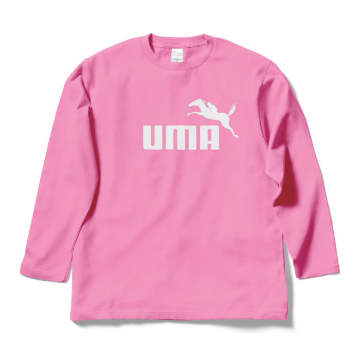 ロングスリーブTシャツ - L - ピンク