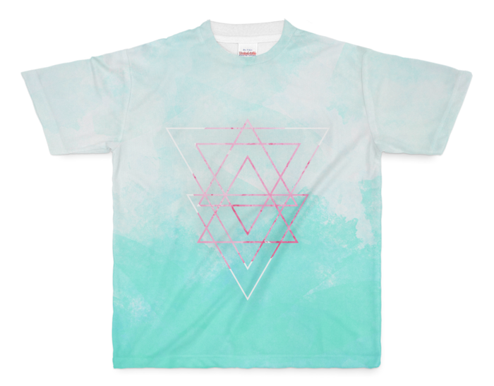 フルグラフィックTシャツ - M - 正面印刷のみ