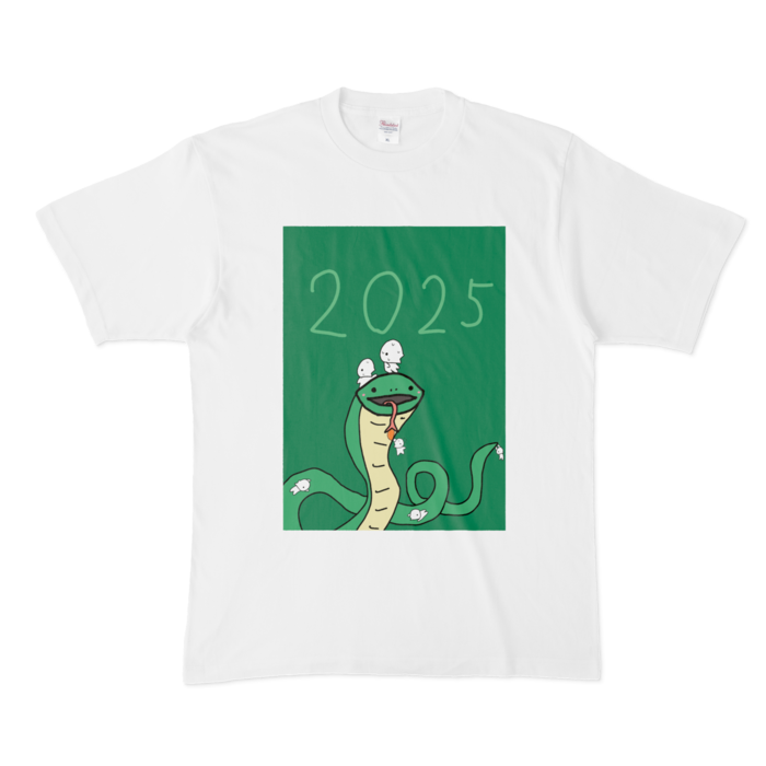 2025年は巳年！ - XL - 白