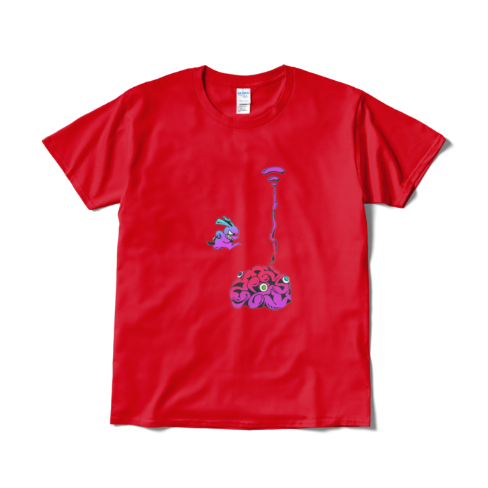 Tシャツ(短納期) - L - レッド