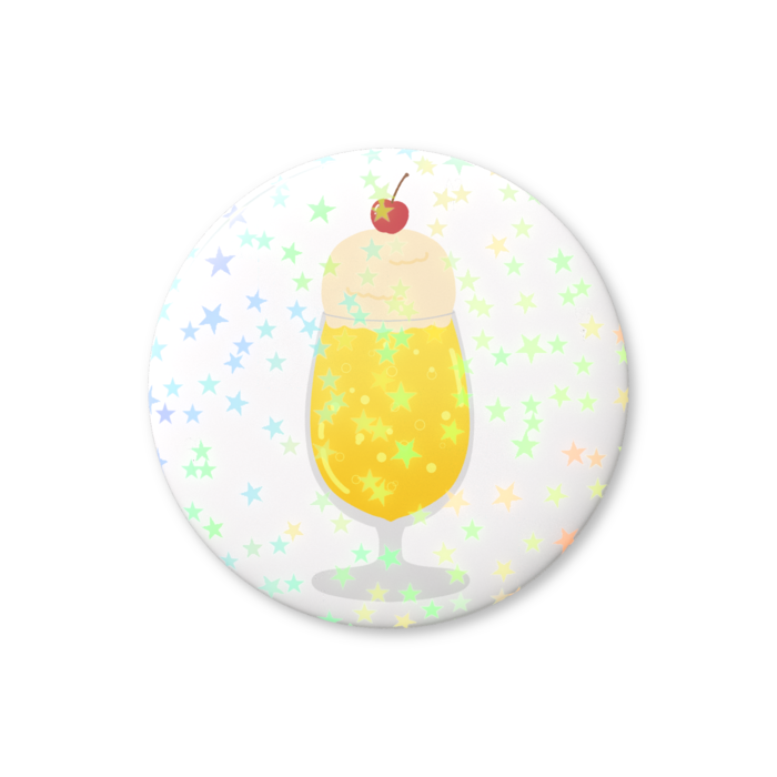 ホログラム缶バッジ - 32mm