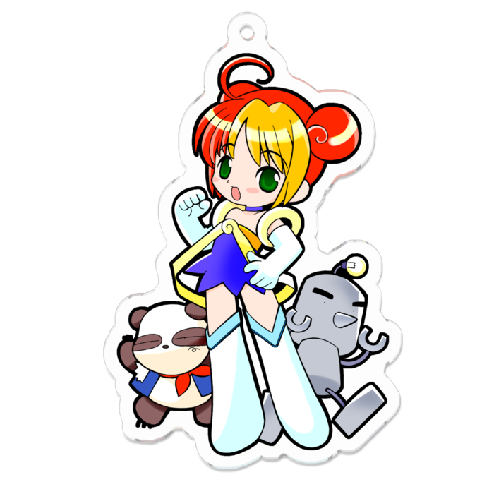 アクリルキーホルダー - 70 x 70 (mm)