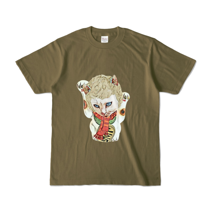 カラーTシャツ - S - オリーブ (濃色)