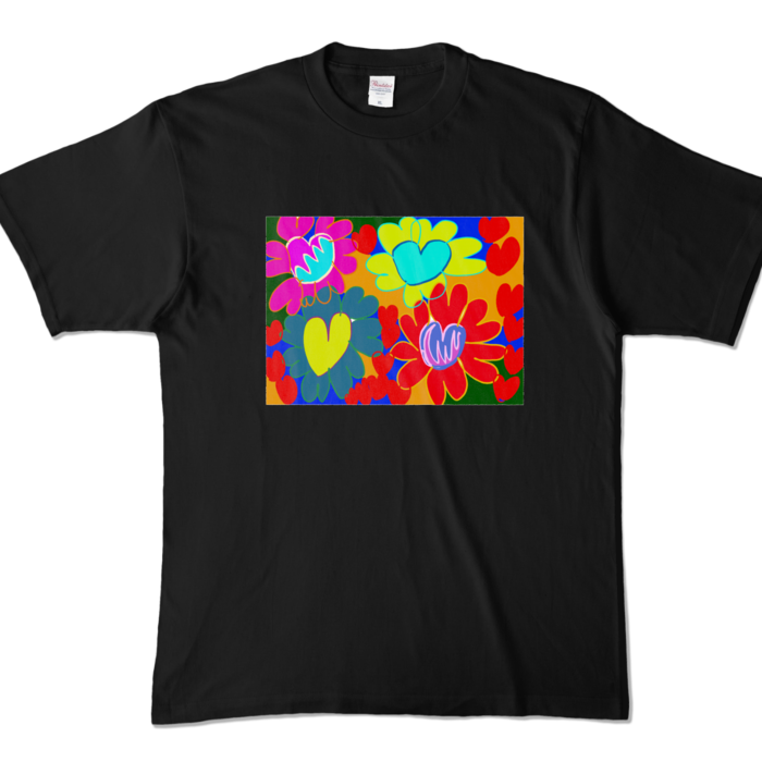 カラーTシャツ - XL - ブラック (濃色)