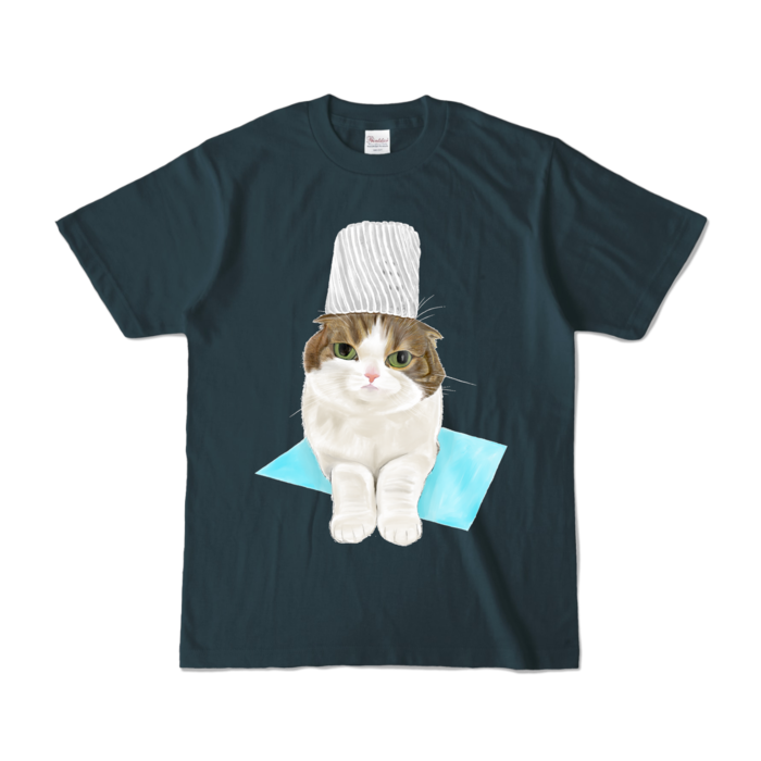カラーTシャツ - S - デニム (濃色)