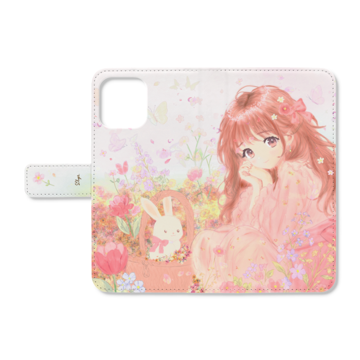 手帳型iPhoneケース - iPhone12 ProMax - ストラップ穴 なし