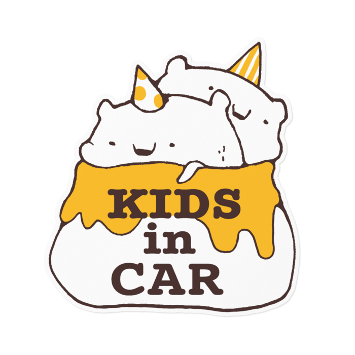 ステッカー - 160 x 160 (mm)