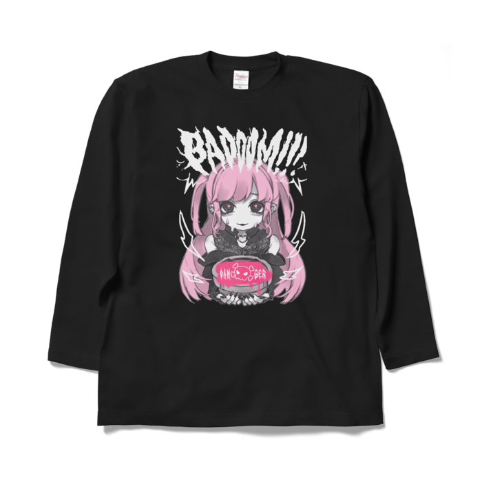 ロングスリーブTシャツ - XL - ブラック