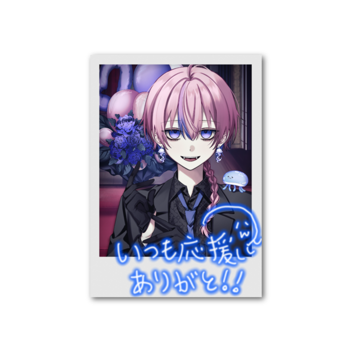 フォト風カード - 縦 - 片面