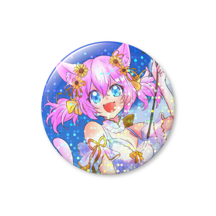 ホログラム缶バッジ - 32mm