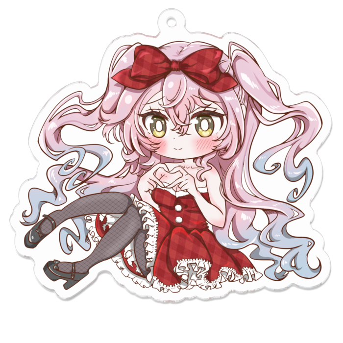アクリルキーホルダー - 70 x 70 (mm)