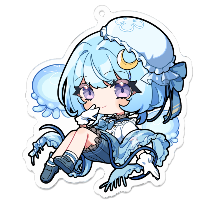 アクリルキーホルダー - 70 x 70 (mm)