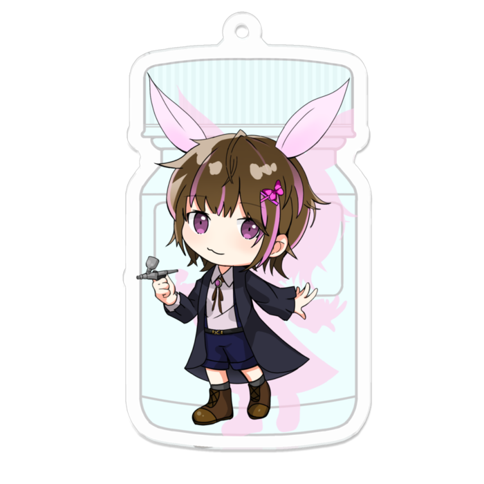 アクリルキーホルダー - 70 x 70 (mm)