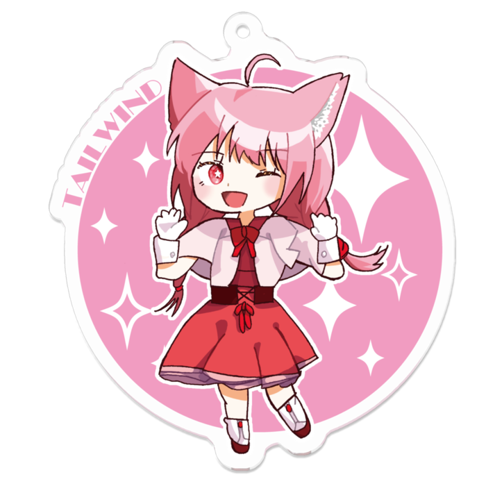 アクリルキーホルダー - 70 x 70 (mm)