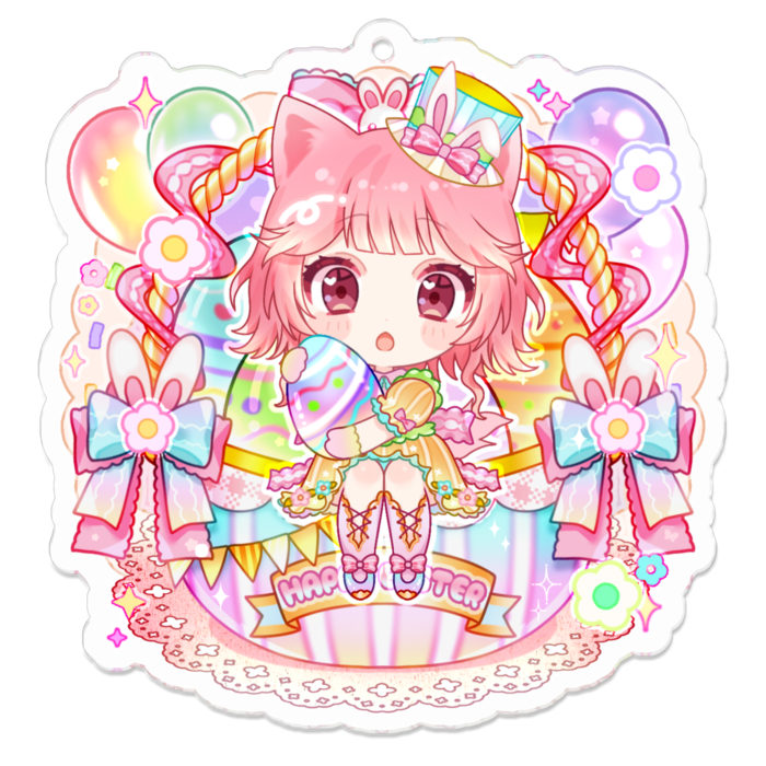 アクリルキーホルダー - 70 x 70 (mm)