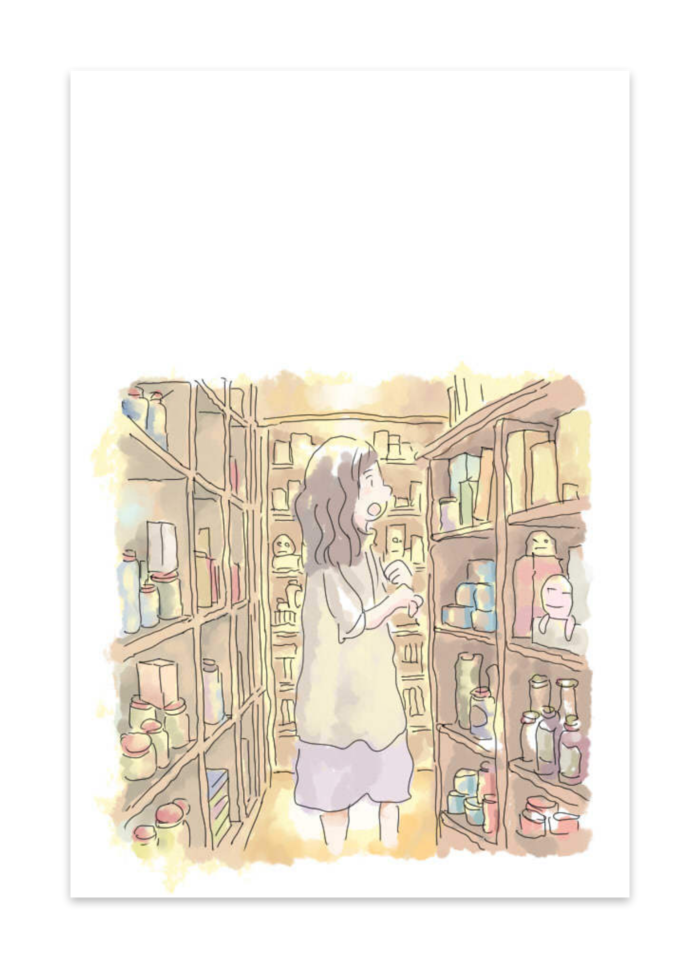 ポストカード(10枚セット) - ヴァンヌーボVGスノーホワイト195kg