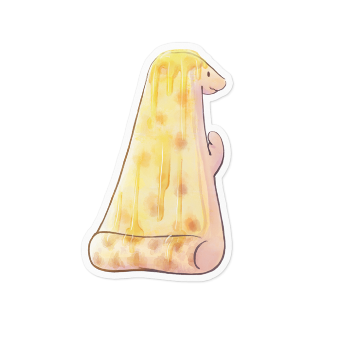 ピザのおばけ(クワトロフォルマッジ)
