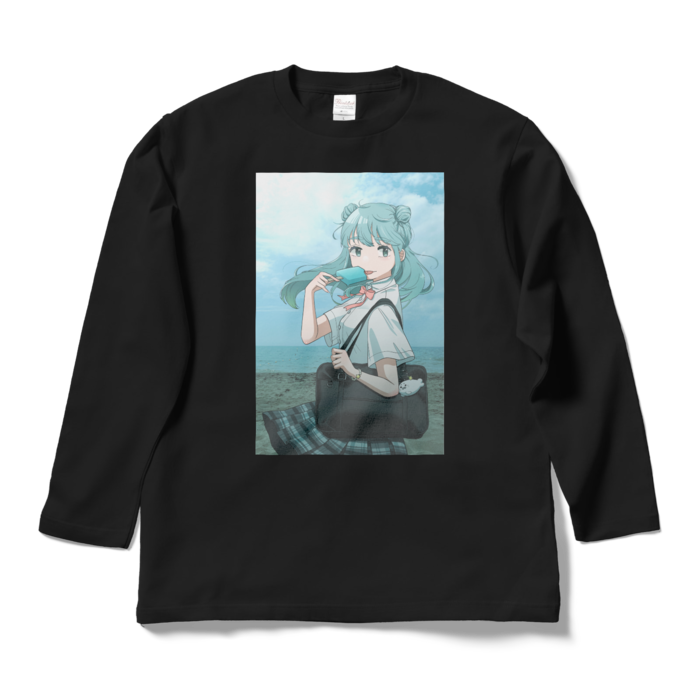 ロングスリーブTシャツ - L - ブラック