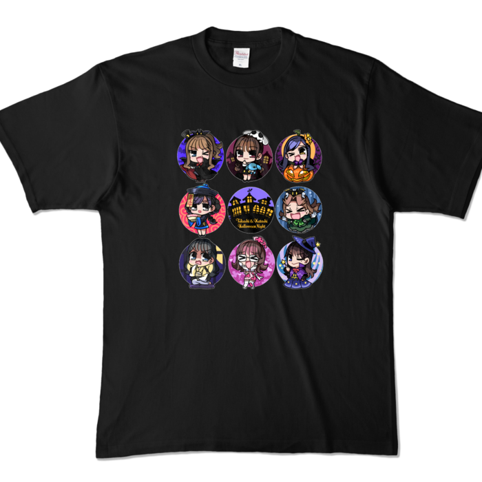 カラーTシャツ - XL - ブラック (濃色)