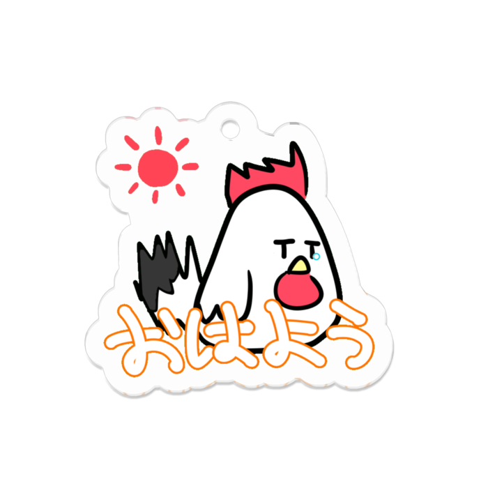 アクリルキーホルダー - 50 x 50 (mm)