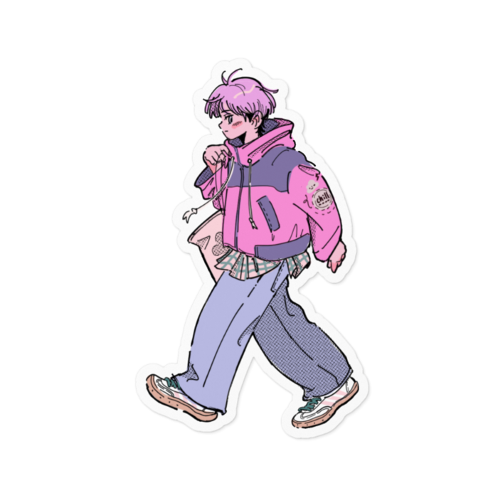 ステッカー - 100 x 100 (mm)