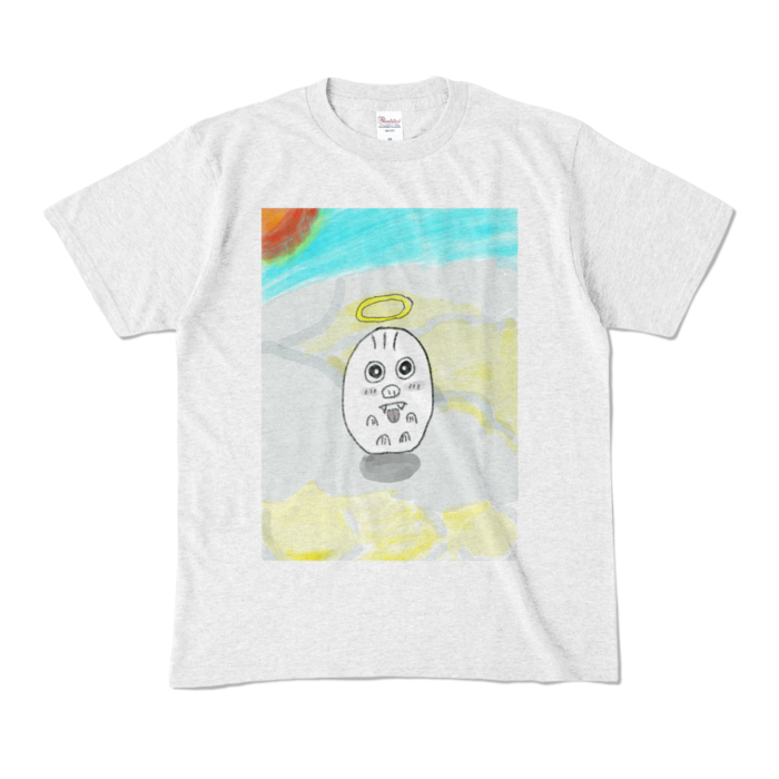 カラーTシャツ - M - アッシュ (淡色)