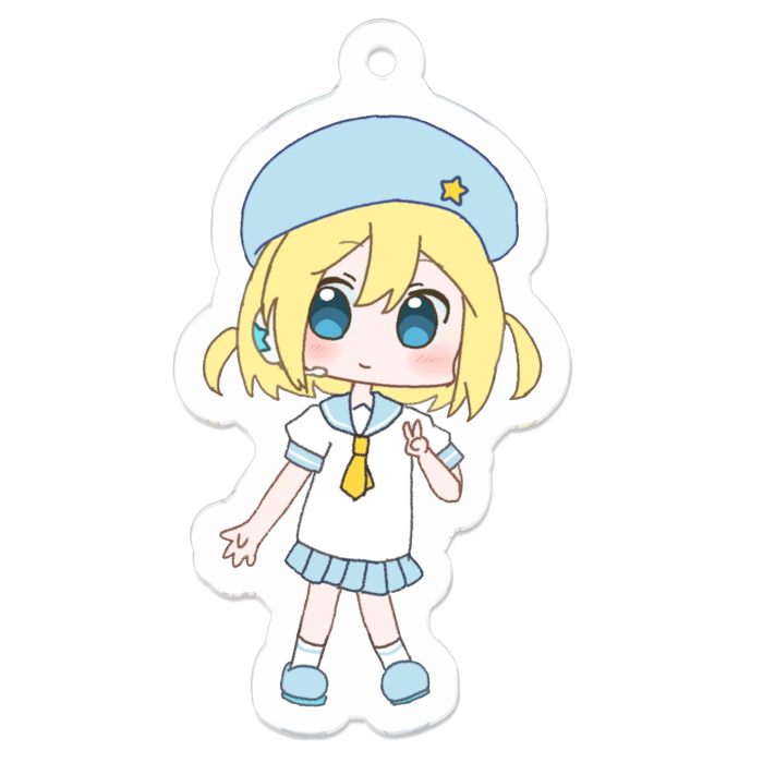 アクリルキーホルダー - 50 x 50 (mm)